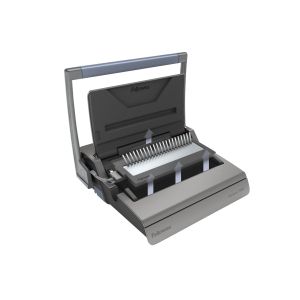 Машина за подвързване Fellowes Galaxy-E, електрическа, с пластмасова спирала, A4, до 500 листа