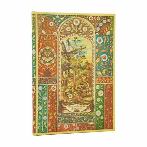 Paperblanks Тефтер Viennese Fruit, Ultra, широки редове, твърда корица, 72 листа
