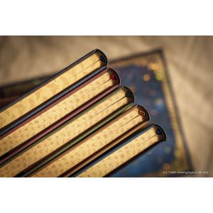 Paperblanks Тефтер Ravenclaw, Midi, широки редове, твърда корица, 72 листа
