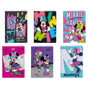 Тетрадка Best Buy Premium, Minnie Mouse, A5, бели листове, офсетова хартия, 50 листа, асорти, 1 брой