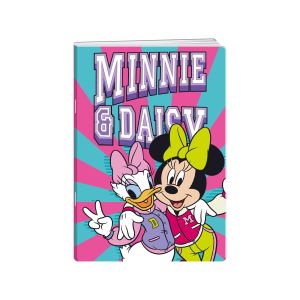 Disney Тетрадка Minnie&Daisy, A5, големи квадратчета 8 x 8 mm, офсетова хартия, 20 листа