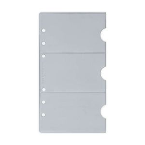 Filofax Джоб за визитки Personal, прозрачен