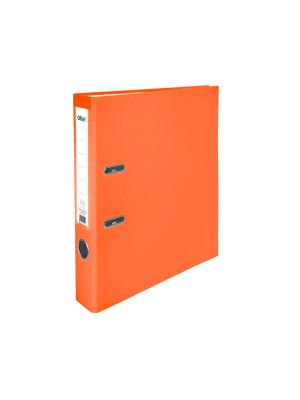 Office 1 Класьор, 5 cm, PP, несглобен, оранжев, 50 броя