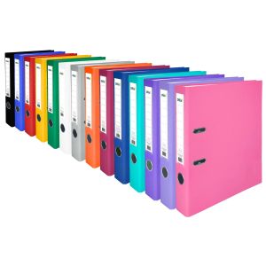 Office 1 Класьор, 5 cm, PP, несглобен, оранжев, 50 броя