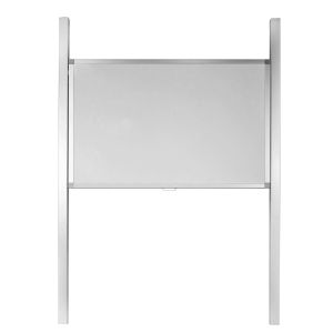 Office 1 Система бяла дъска Guillotine, магнитна, за дисплей 75''