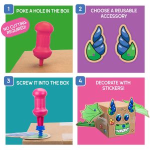 Learning Resources Образователна игра Boxineers - Животни