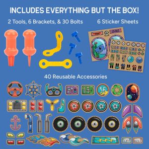 Learning Resources Образователна игра Boxineers - Превозни средства