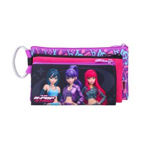 Моливник XL3, K-Pop, с 3 ципа