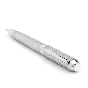 Hugo Boss Химикалка Elemental, в кутия, сребриста