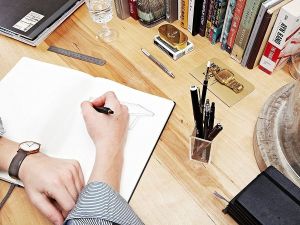 Автоматичен молив Rotring 800, 0.5mm, сребърен