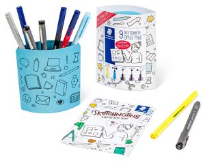 Комплект Staedtler за скициране, 9 части