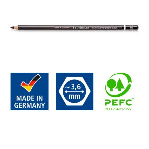 Молив Staedtler Mars Lumograph Black, hb