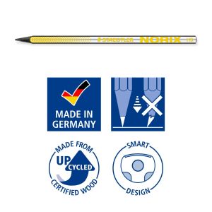 Молив Staedtler Norix 181 HB, 3 броя