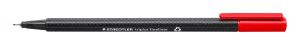 Тънкописец Staedtler Triplus 334, червен 2