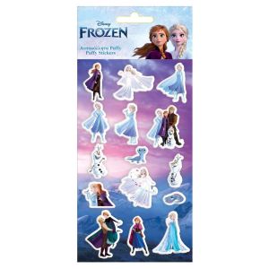 Стикери Diakakis Frozen 2, 10x12см, Обемни