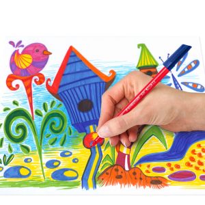 Флумастри Staedtler Noris 326, 10 цвята