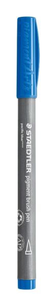 Флумастер Staedtler Pigment Brush 371, тих.син 39