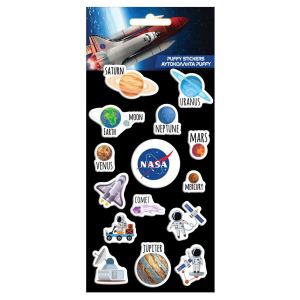 Стикери Diakakis NASA, 10x12см, Обемни