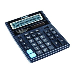 Настолен калкулатор Donau Tech 4127, 12 разряда, черен