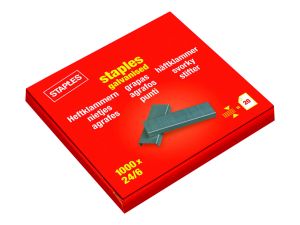 Телчета Staples 24/6, опаковка 1000