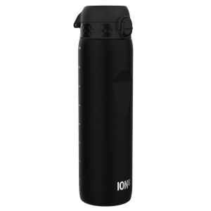 Бутилка за вода Ion8 Core, рециклирана пластмаса 1000ml, черен