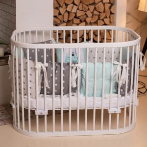 Многофункционално бебешко легло ComfortBaby Smart Trip 3в1- Сив