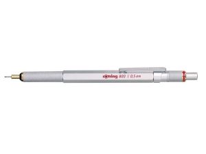 Автоматичен молив Rotring 800, 0.5mm, сребърен