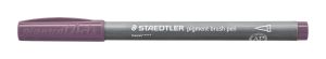 Флумастер Staedtler Pigment Brush 371, МОРАВ