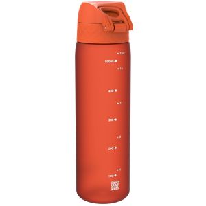 Бутилка за вода Ion8 SE, рециклирана пластмаса, 500ml, ТОРАНЖЕВ