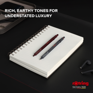 Химикалка Rotring 600, тъмносива