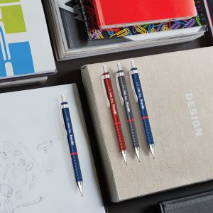 Автоматичен молив Rotring Tikky Retro, 0.7mm, сив