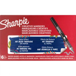 Маркер Sharpie Acrylic Brush, ЧЕРЕН