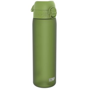 Бутилка за вода Ion8 SE, рециклирана пластмаса, 500ml, КАКИ
