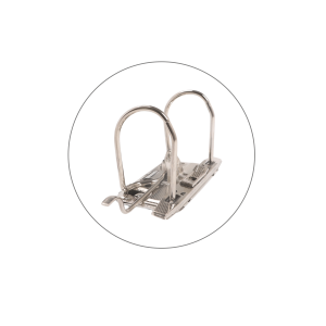 Office 1 Класьор, 8 cm, PP, с метален кант, оранжев