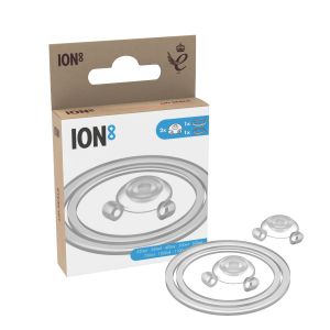Резервни уплътнения за бутилки ION8, прозрачни
