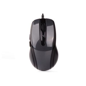 Мишка A4Tech V-Track N-708X, с кабел, USB, 6 бутона, черна