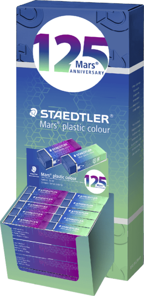 Дисплей гуми Staedtler Mars 526 50, 125 AE, 80 броя