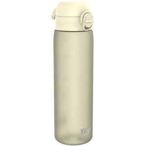 Бутилка за вода Ion8 SE, рециклирана пластмаса, 500ml, КРЕМАВ