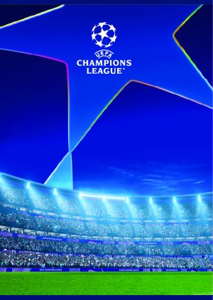 Тетрадка, А5, бели листа, 54л, UEFA