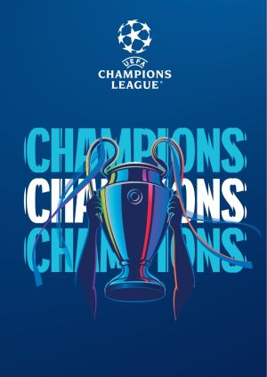 Тетрадка, А5, бели листа, 54л, UEFA