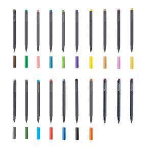 Faber-Castell Тънкописец Grip, 0.4 mm, сив