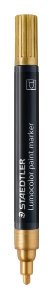 Маркер Staedtler Lumocolor Paint 349, акрилен, златист