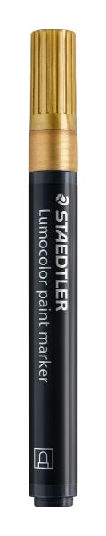 Маркер Staedtler Lumocolor Paint 349, акрилен, златист