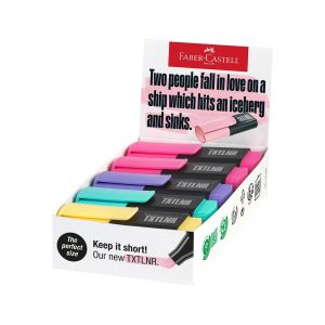 Текст маркер Faber Castell, мини, Тюркоаз