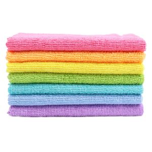 Кърпа Unic Rainbow, микрофибърна, универсална, 30 x 30 cm, 7 броя