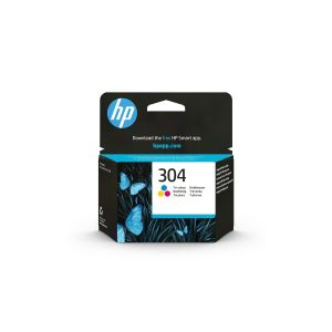 Оригинален патрон HP N9K05AE NO304, 100 страници/5%, Color