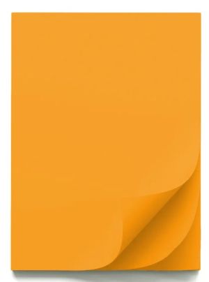 Цветен картон B1, 70x100cm, 220g, 10 листа ОРАНЖЕВ