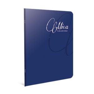 Gipta Тетрадка Mica, А5, бяла хартия, малки квадратчета, PP корица, 60 листа
