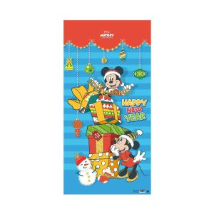 Подаръчна торбичка Best Buy Happy New Year, Mickey and Minnie, 500 x 1000 mm