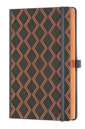 Бележник Castelli C&G, 13x21cm, лин, Greek Copper